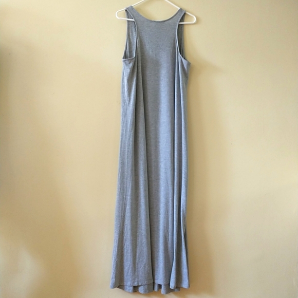 Hatch long body tank top dress M/L? gray maternity maxi stretch comfortable - Picture 3 of 8